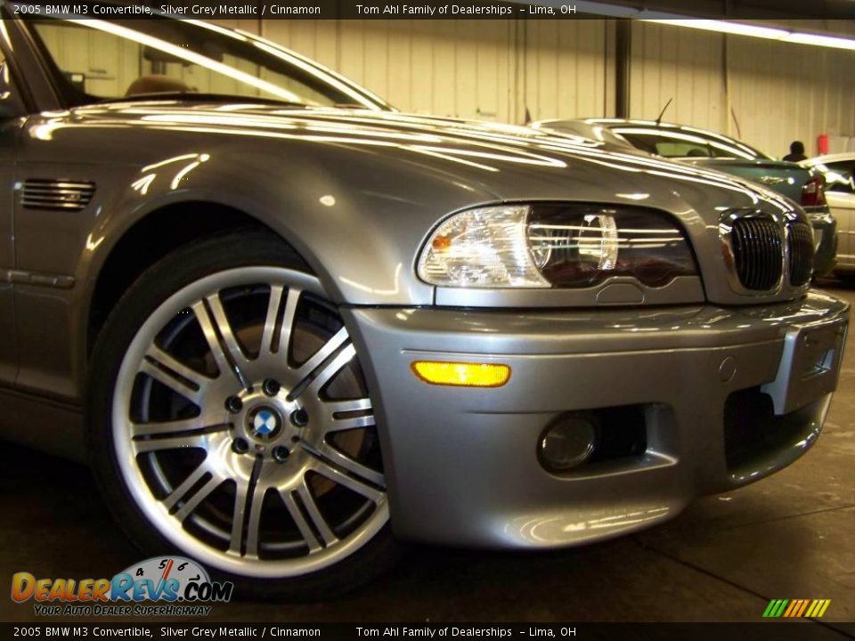 2005 BMW M3 Convertible Silver Grey Metallic / Cinnamon Photo #10