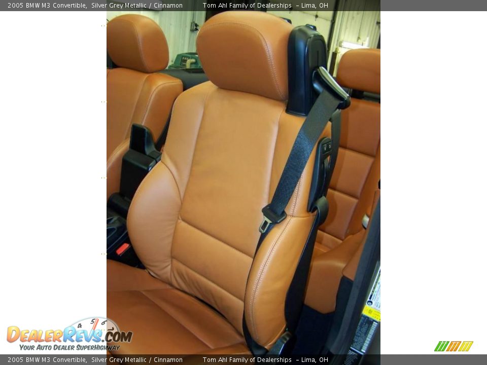 2005 BMW M3 Convertible Silver Grey Metallic / Cinnamon Photo #13