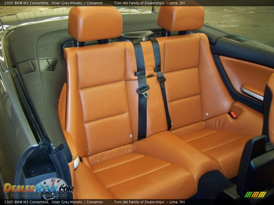 2005 BMW M3 Convertible Silver Grey Metallic / Cinnamon Photo #17