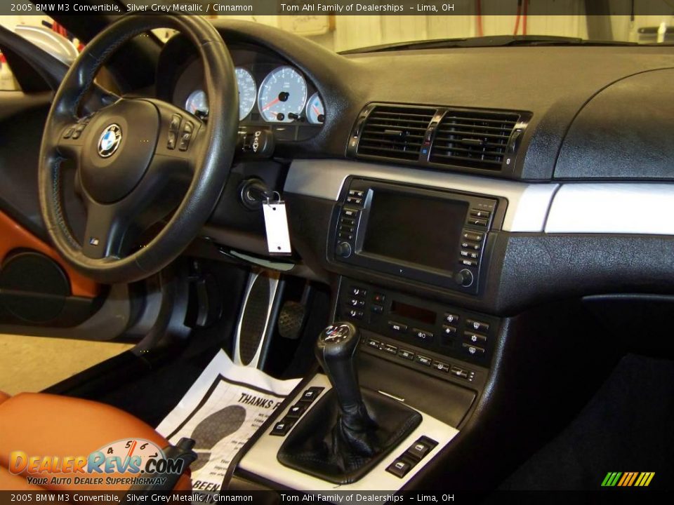 2005 BMW M3 Convertible Silver Grey Metallic / Cinnamon Photo #18