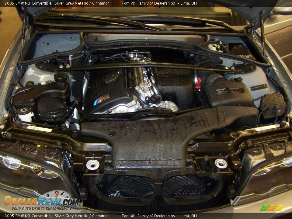 2005 BMW M3 Convertible Silver Grey Metallic / Cinnamon Photo #19