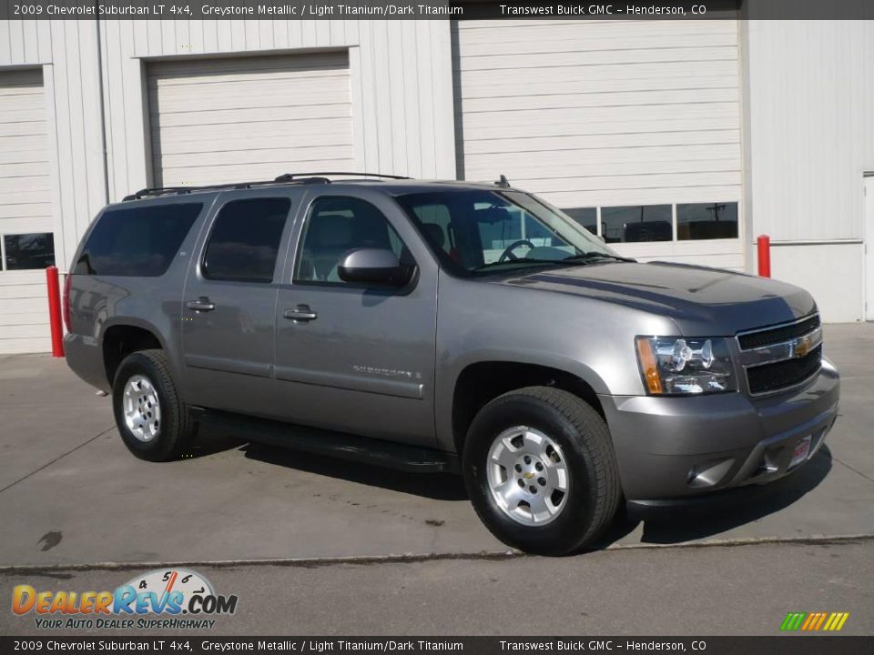 2009 Chevrolet Suburban LT 4x4 Greystone Metallic / Light Titanium/Dark Titanium Photo #1