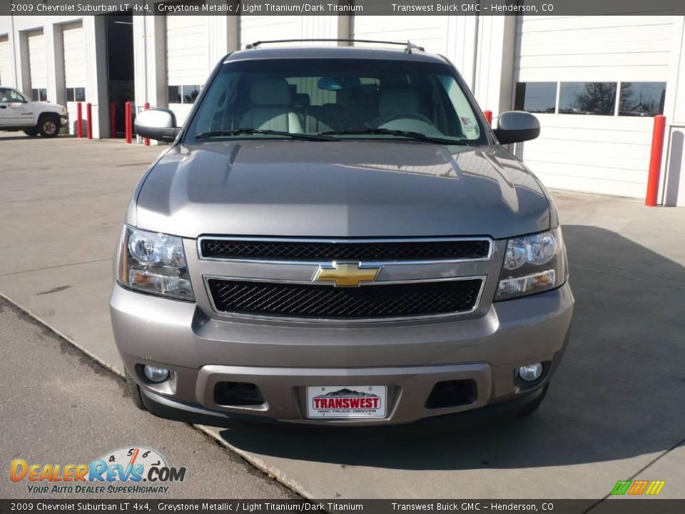 2009 Chevrolet Suburban LT 4x4 Greystone Metallic / Light Titanium/Dark Titanium Photo #2