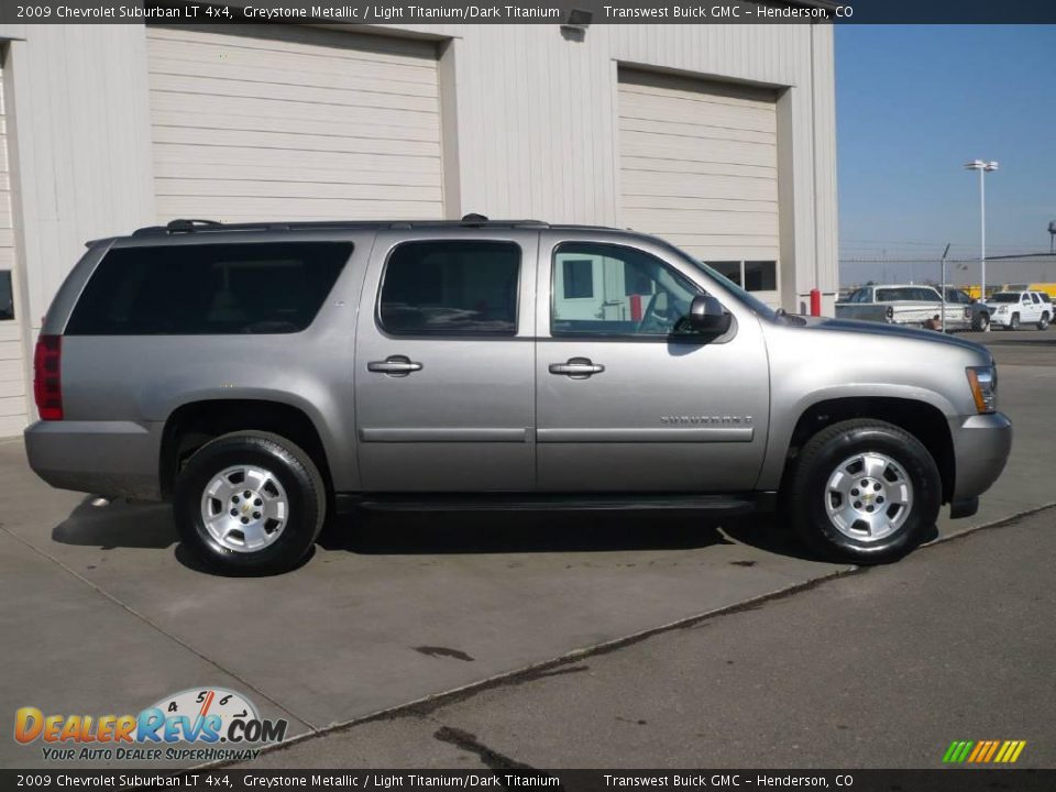 2009 Chevrolet Suburban LT 4x4 Greystone Metallic / Light Titanium/Dark Titanium Photo #6