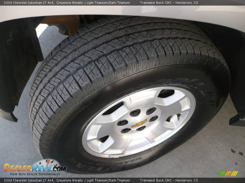 2009 Chevrolet Suburban LT 4x4 Greystone Metallic / Light Titanium/Dark Titanium Photo #7