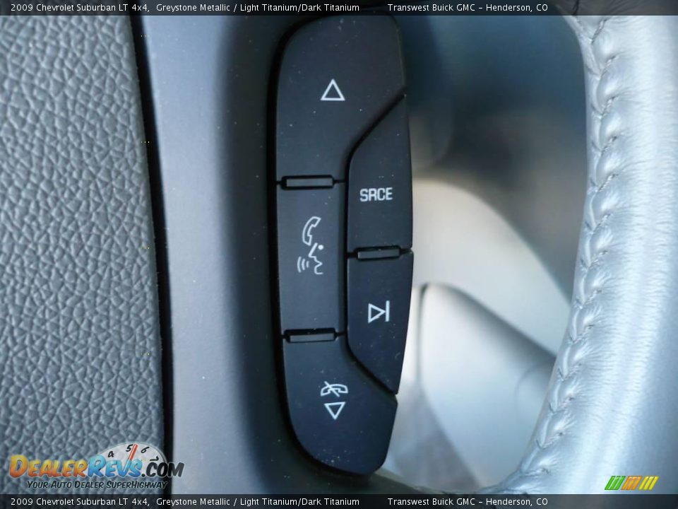 2009 Chevrolet Suburban LT 4x4 Greystone Metallic / Light Titanium/Dark Titanium Photo #15