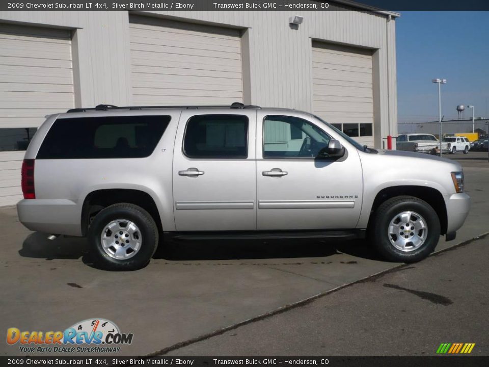 2009 Chevrolet Suburban LT 4x4 Silver Birch Metallic / Ebony Photo #6