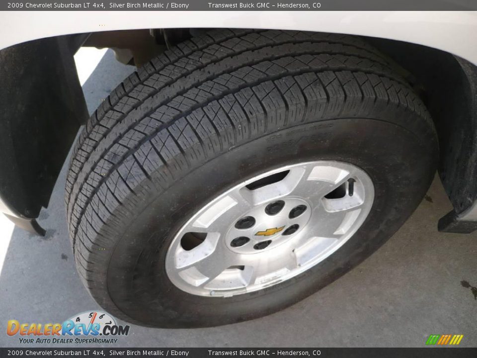 2009 Chevrolet Suburban LT 4x4 Silver Birch Metallic / Ebony Photo #7
