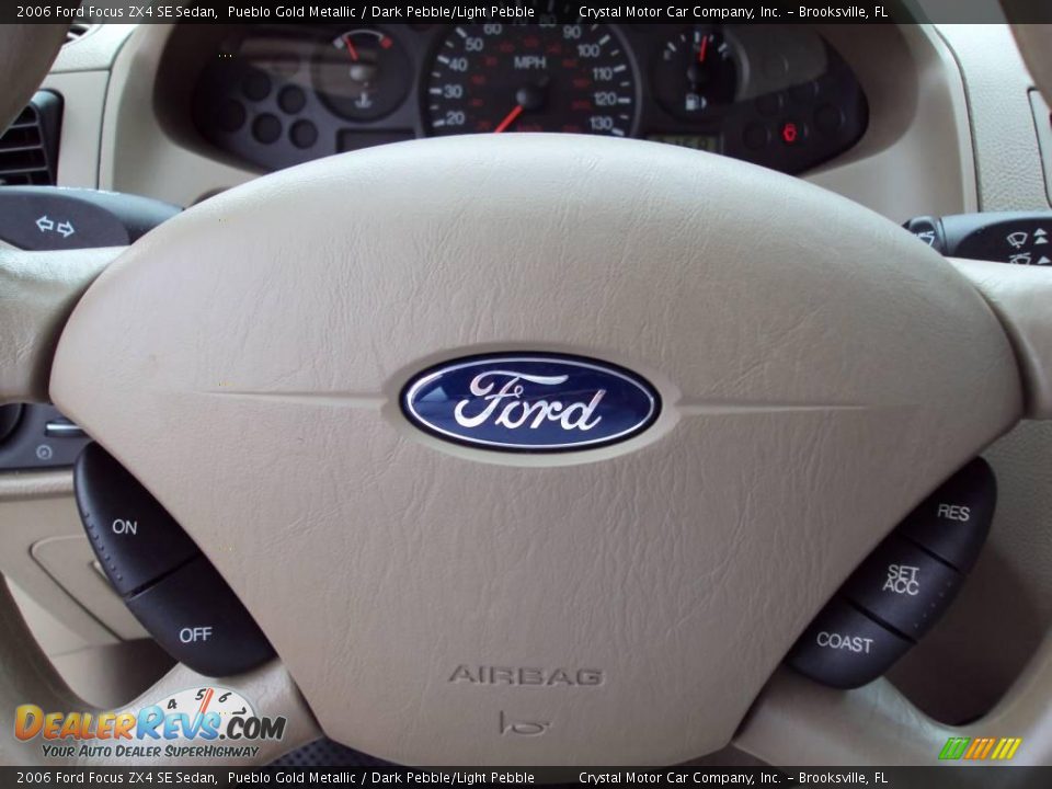 2006 Ford Focus ZX4 SE Sedan Pueblo Gold Metallic / Dark Pebble/Light Pebble Photo #21