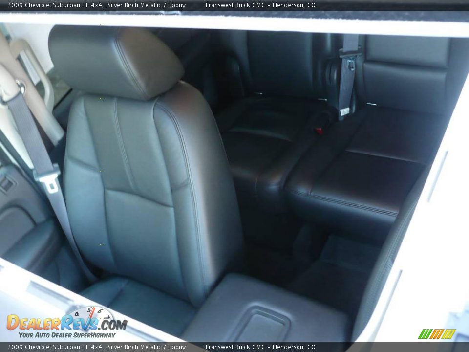 2009 Chevrolet Suburban LT 4x4 Silver Birch Metallic / Ebony Photo #22