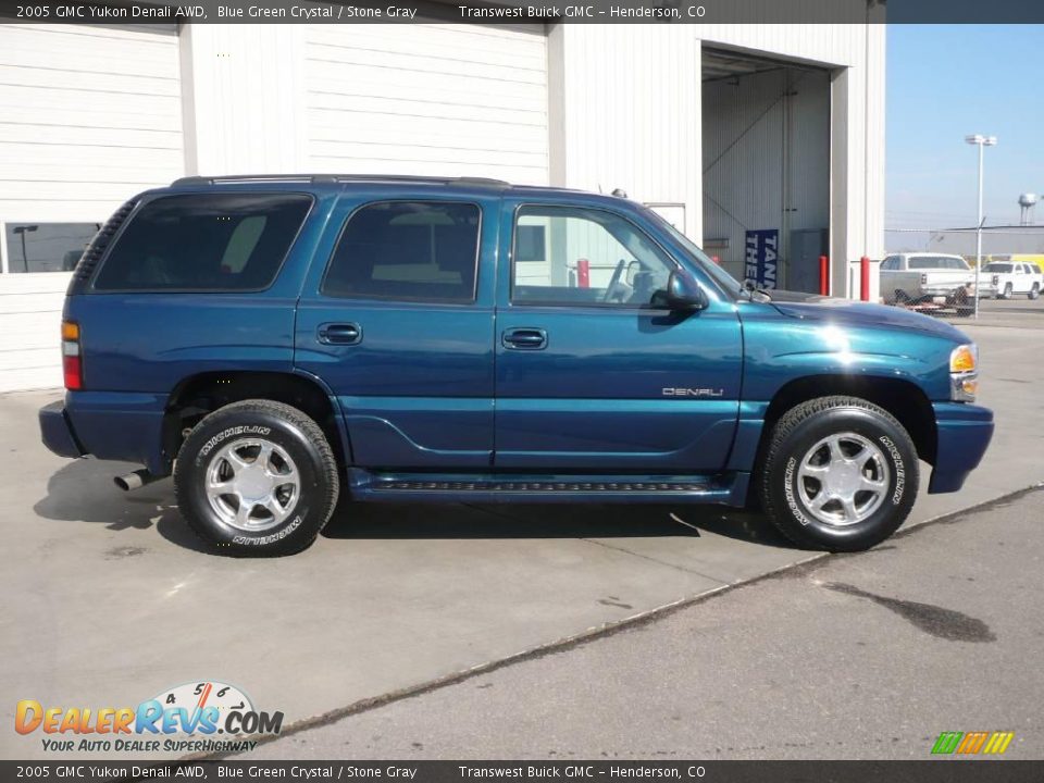 Blue green crystal gmc yukon #2