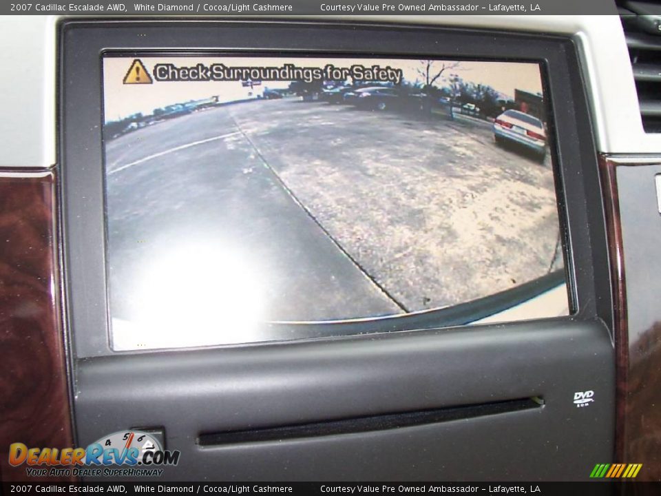 2007 Cadillac Escalade AWD White Diamond / Cocoa/Light Cashmere Photo #20