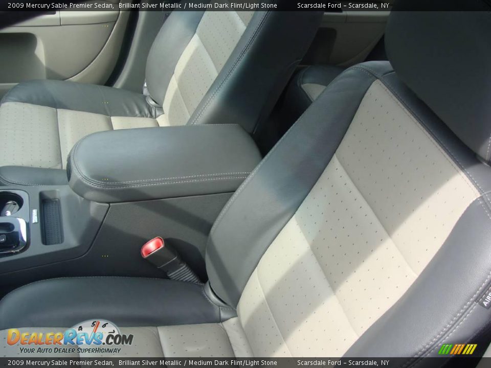 2009 Mercury Sable Premier Sedan Brilliant Silver Metallic / Medium Dark Flint/Light Stone Photo #13