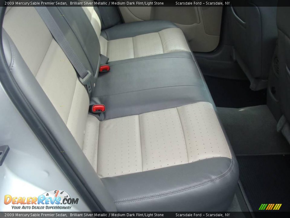 2009 Mercury Sable Premier Sedan Brilliant Silver Metallic / Medium Dark Flint/Light Stone Photo #15