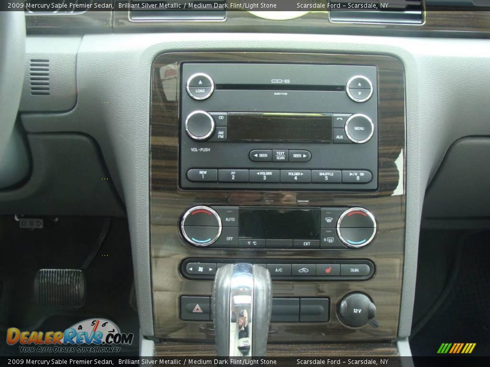 2009 Mercury Sable Premier Sedan Brilliant Silver Metallic / Medium Dark Flint/Light Stone Photo #19