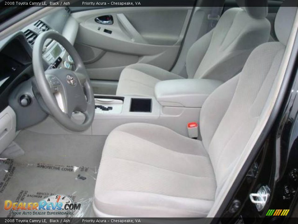 2008 Toyota Camry LE Black / Ash Photo #9