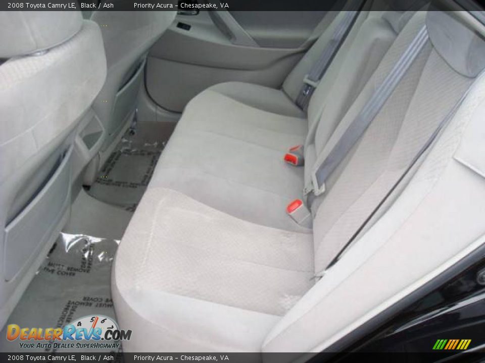 2008 Toyota Camry LE Black / Ash Photo #10