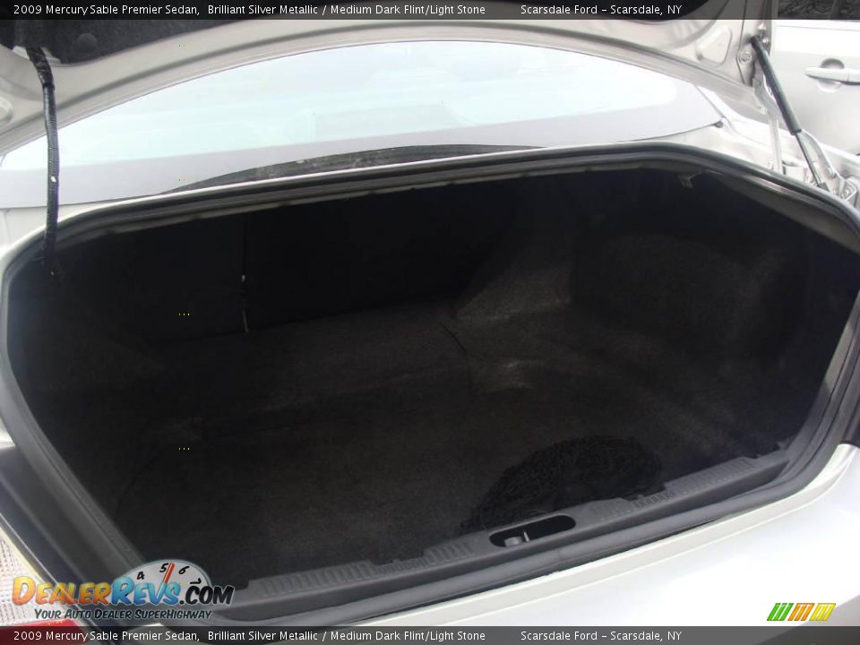 2009 Mercury Sable Premier Sedan Brilliant Silver Metallic / Medium Dark Flint/Light Stone Photo #25
