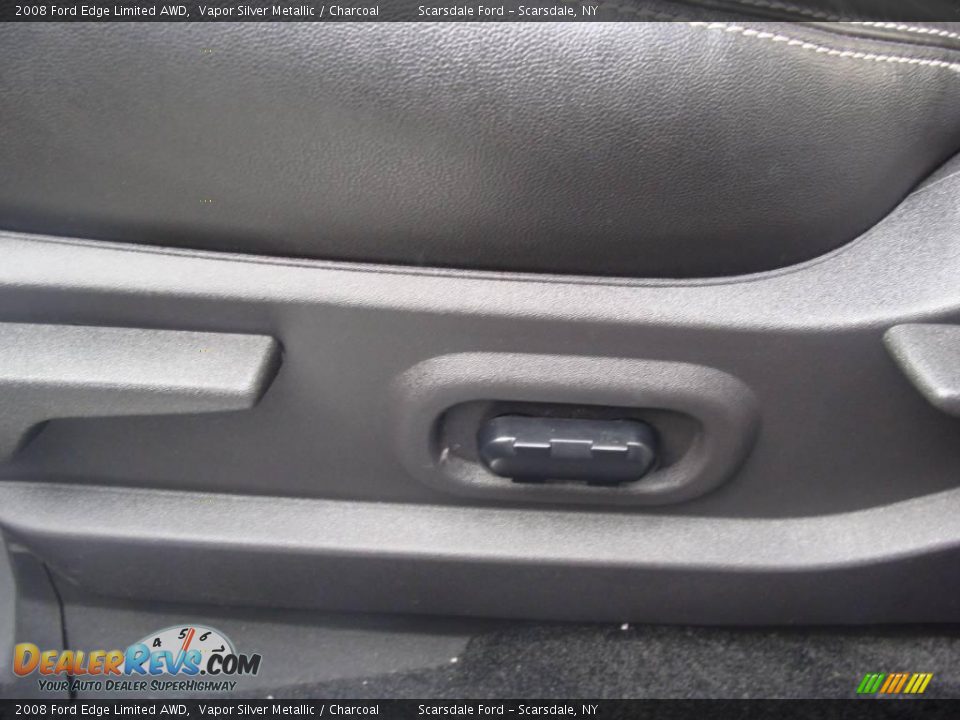 2008 Ford Edge Limited AWD Vapor Silver Metallic / Charcoal Photo #14