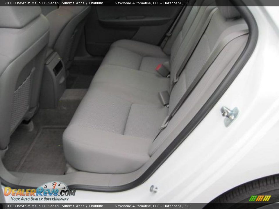2010 Chevrolet Malibu LS Sedan Summit White / Titanium Photo #10