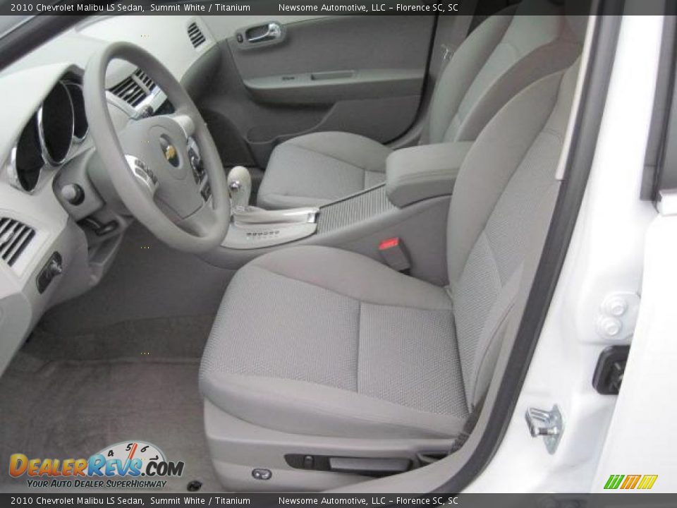 2010 Chevrolet Malibu LS Sedan Summit White / Titanium Photo #13