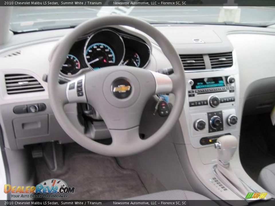 2010 Chevrolet Malibu LS Sedan Summit White / Titanium Photo #14