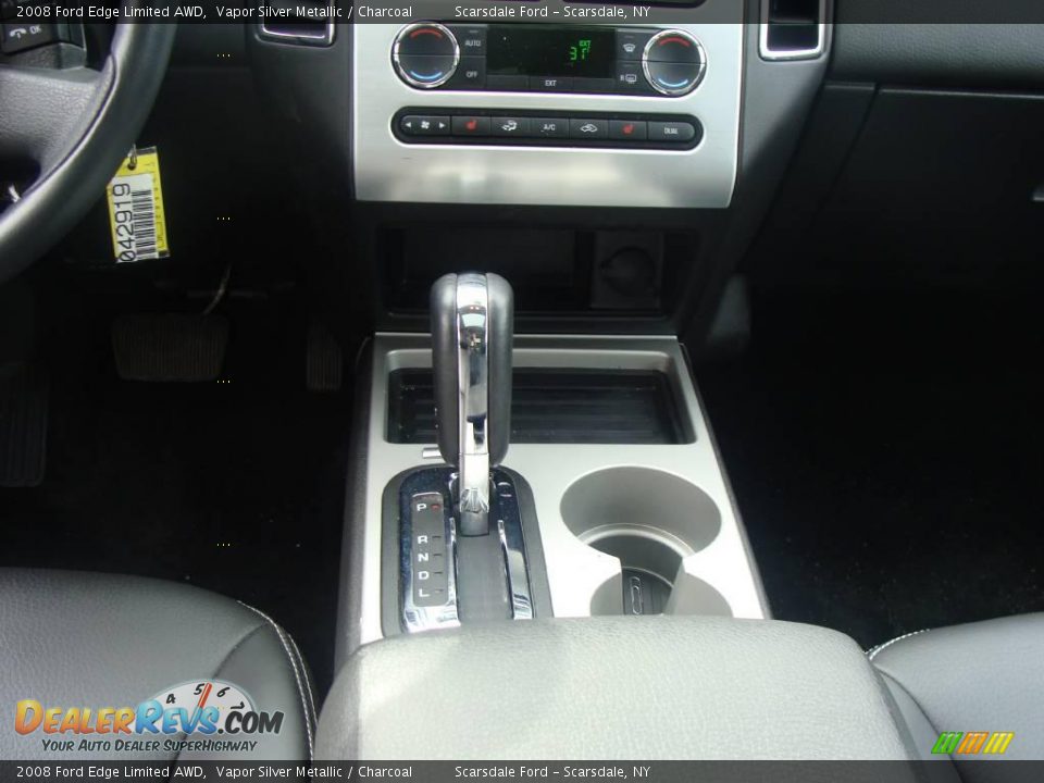 2008 Ford Edge Limited AWD Vapor Silver Metallic / Charcoal Photo #23