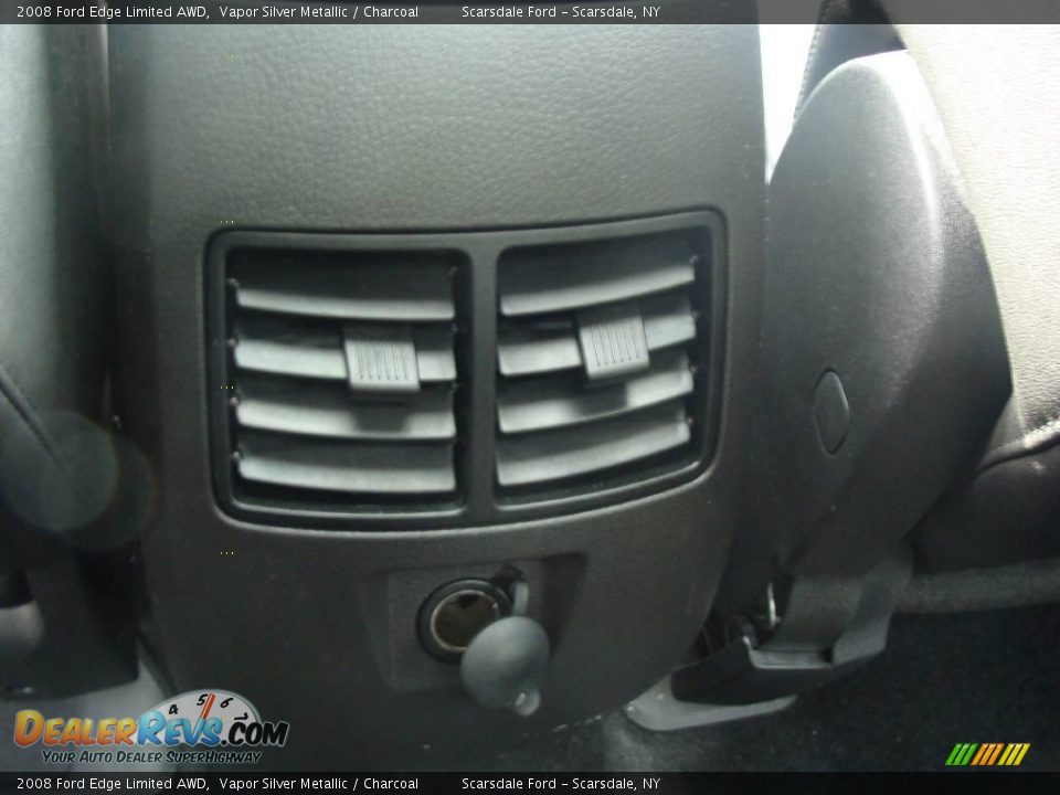 2008 Ford Edge Limited AWD Vapor Silver Metallic / Charcoal Photo #24