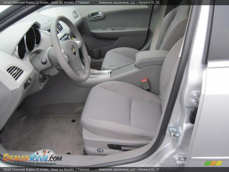 2010 Chevrolet Malibu LS Sedan Silver Ice Metallic / Titanium Photo #3