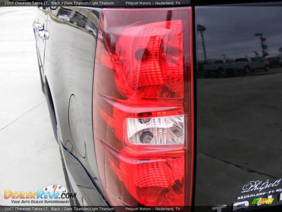 2007 Chevrolet Tahoe LT Black / Dark Titanium/Light Titanium Photo #23