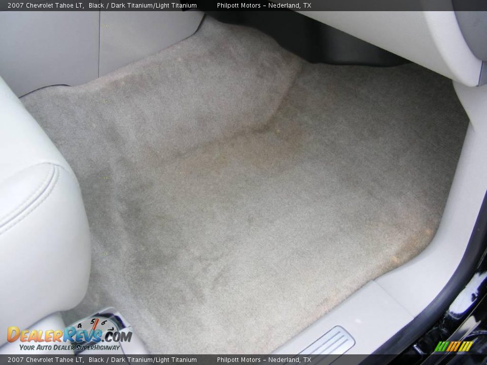 2007 Chevrolet Tahoe LT Black / Dark Titanium/Light Titanium Photo #29