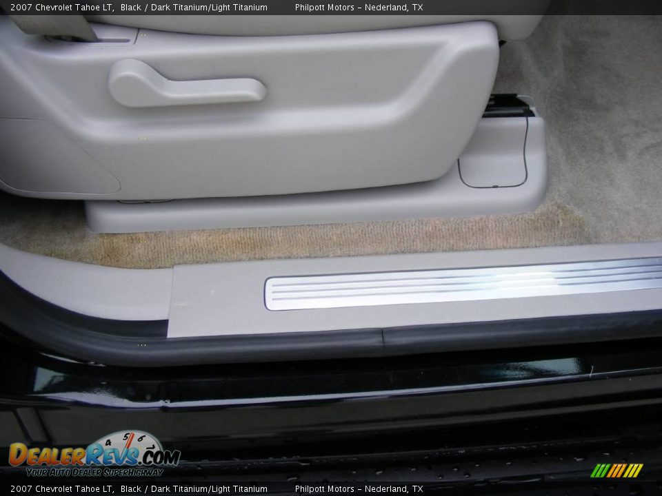 2007 Chevrolet Tahoe LT Black / Dark Titanium/Light Titanium Photo #31