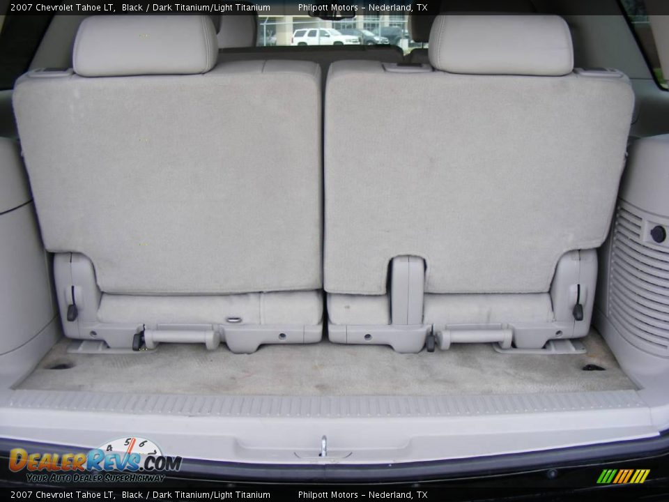 2007 Chevrolet Tahoe LT Black / Dark Titanium/Light Titanium Photo #35