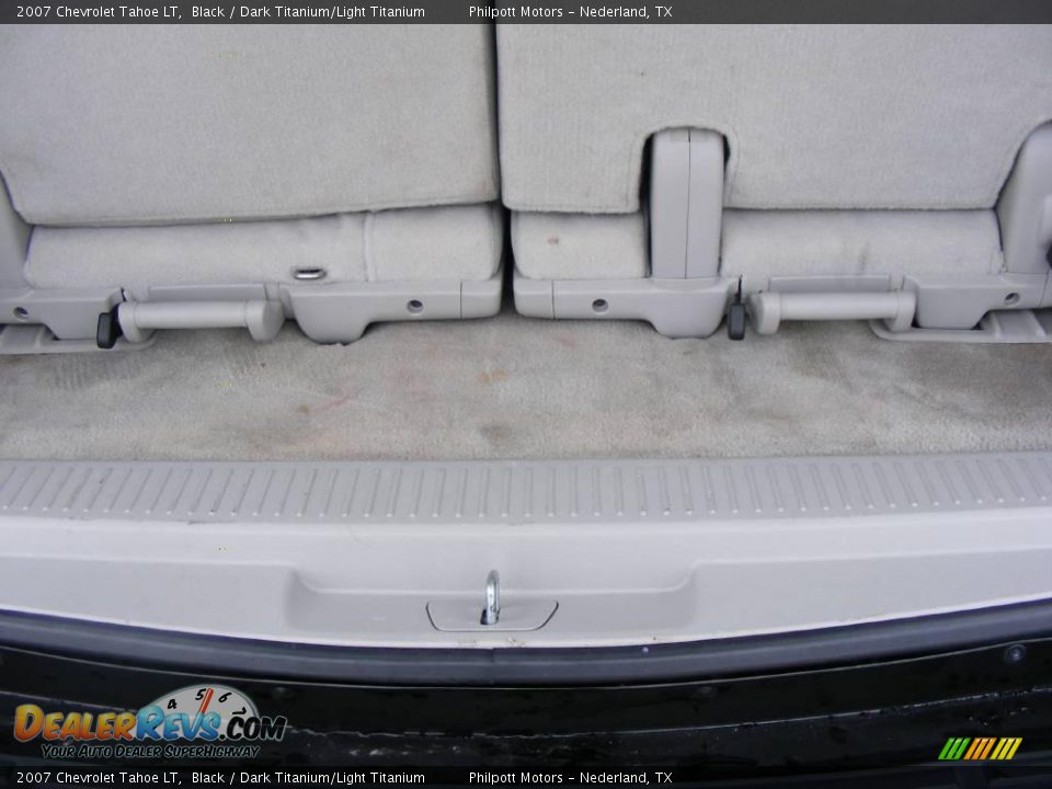 2007 Chevrolet Tahoe LT Black / Dark Titanium/Light Titanium Photo #36