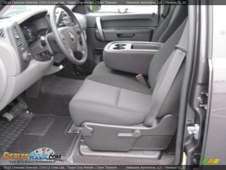 2010 Chevrolet Silverado 1500 LS Crew Cab Taupe Gray Metallic / Dark Titanium Photo #3
