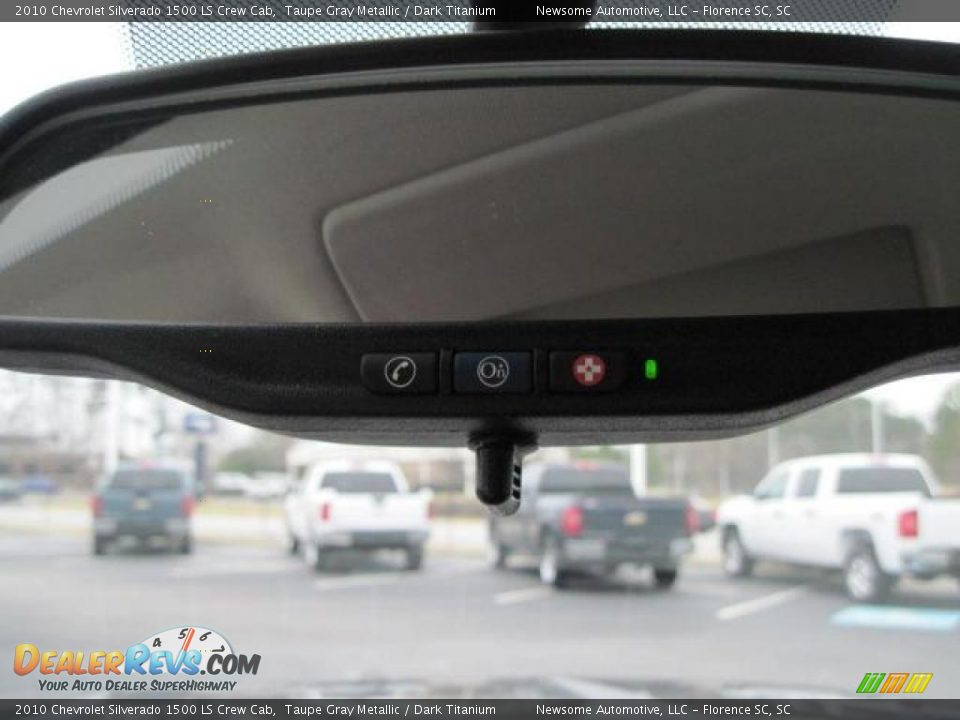 2010 Chevrolet Silverado 1500 LS Crew Cab Taupe Gray Metallic / Dark Titanium Photo #14