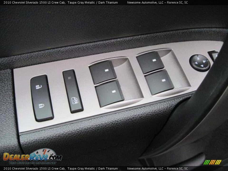 2010 Chevrolet Silverado 1500 LS Crew Cab Taupe Gray Metallic / Dark Titanium Photo #17