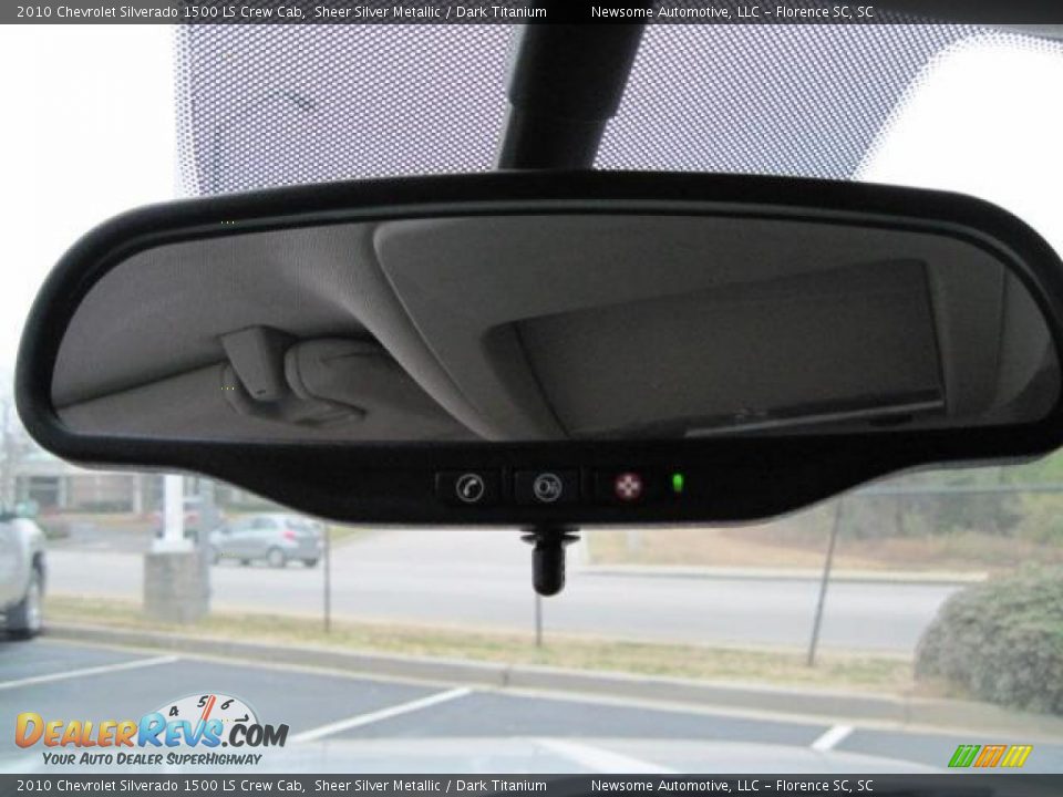 2010 Chevrolet Silverado 1500 LS Crew Cab Sheer Silver Metallic / Dark Titanium Photo #5