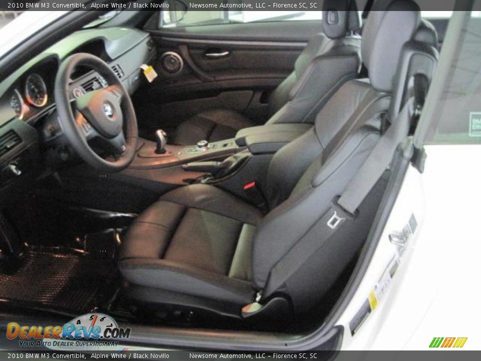 2010 BMW M3 Convertible Alpine White / Black Novillo Photo #3