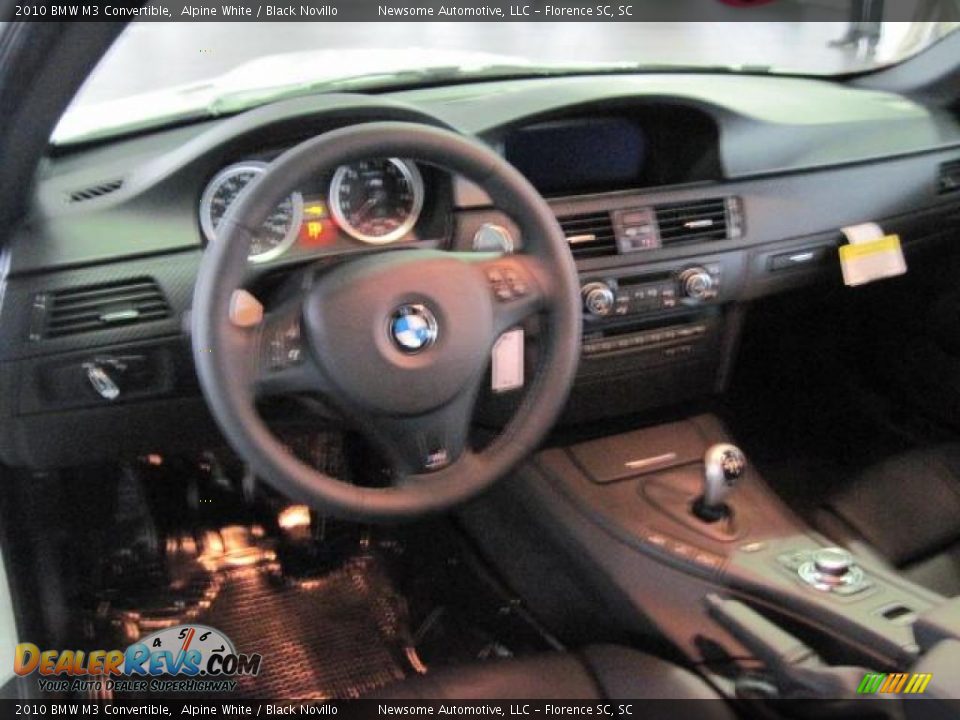 2010 BMW M3 Convertible Alpine White / Black Novillo Photo #4