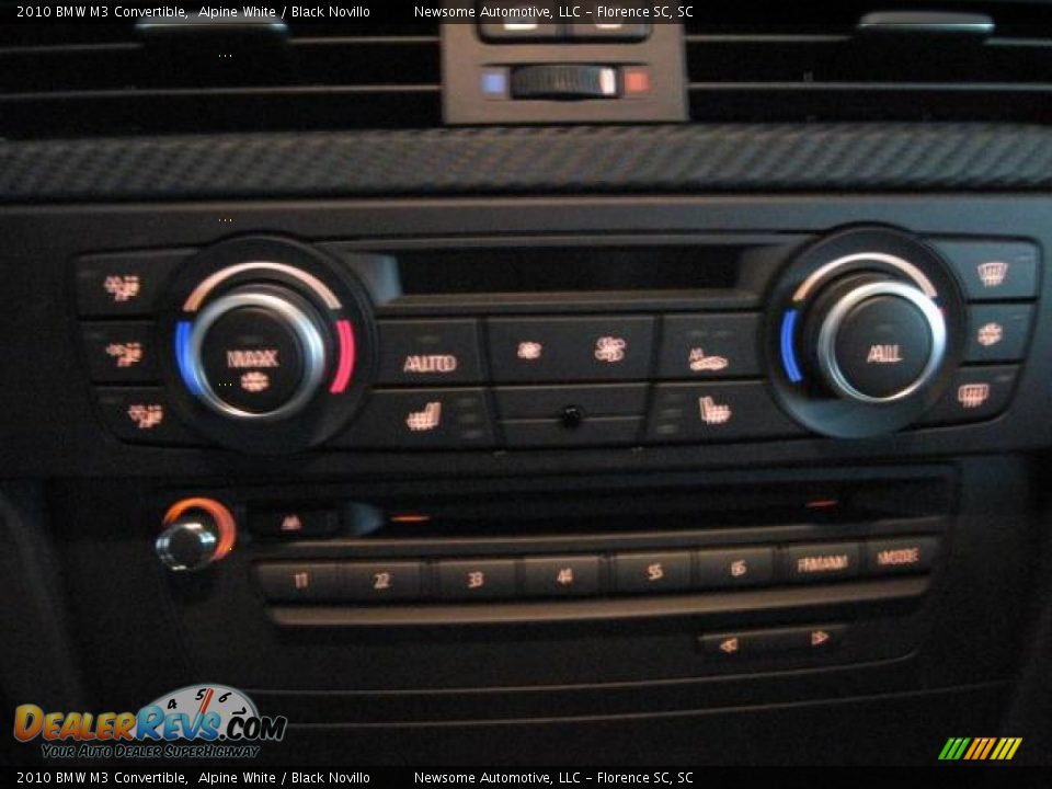 2010 BMW M3 Convertible Alpine White / Black Novillo Photo #6