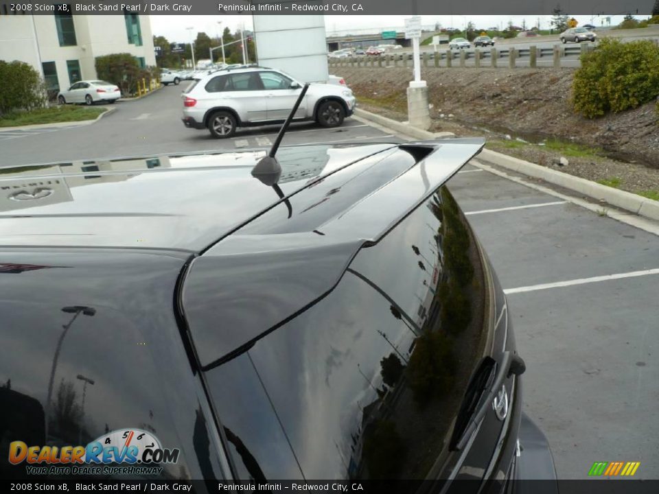 2008 Scion xB Black Sand Pearl / Dark Gray Photo #20