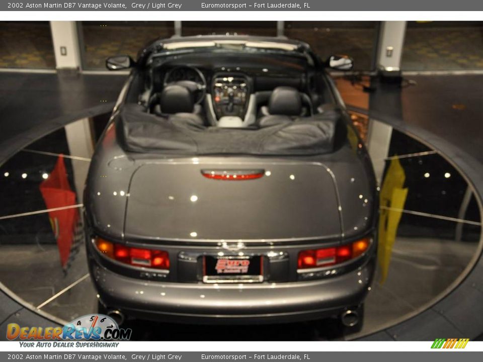 2002 Aston Martin DB7 Vantage Volante Grey / Light Grey Photo #6