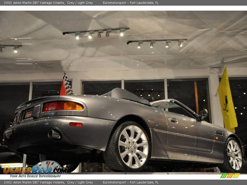 2002 Aston Martin DB7 Vantage Volante Grey / Light Grey Photo #11