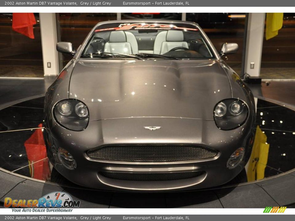 2002 Aston Martin DB7 Vantage Volante Grey / Light Grey Photo #15