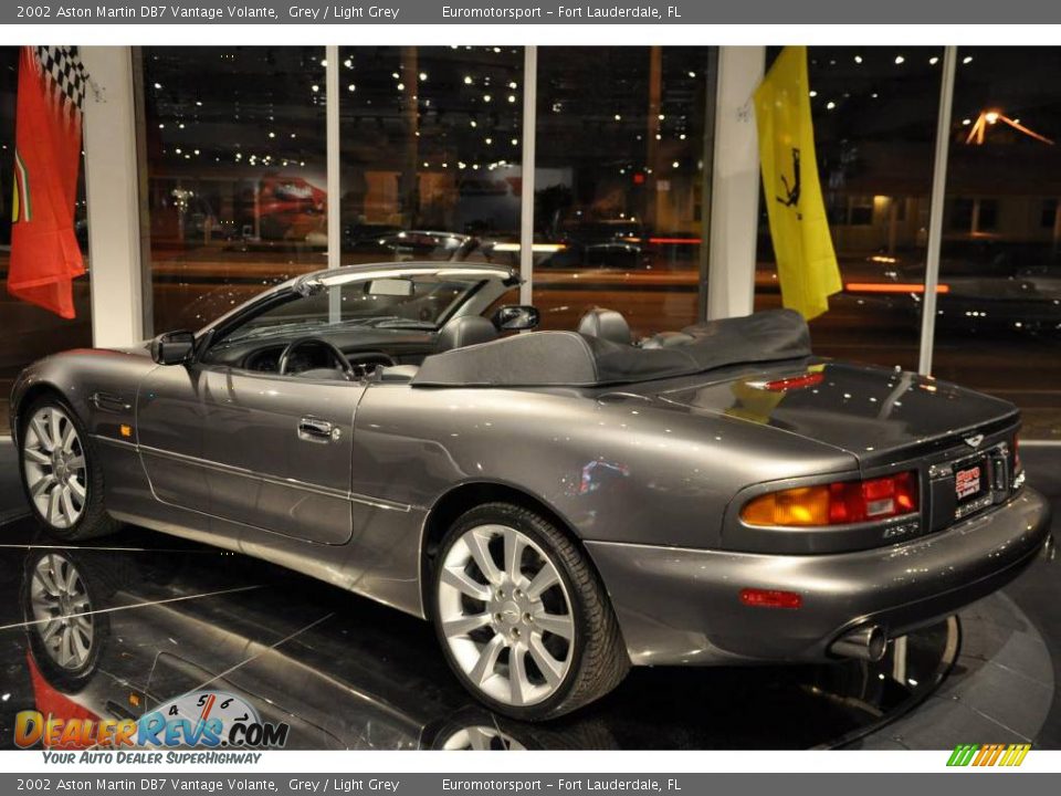 2002 Aston Martin DB7 Vantage Volante Grey / Light Grey Photo #18