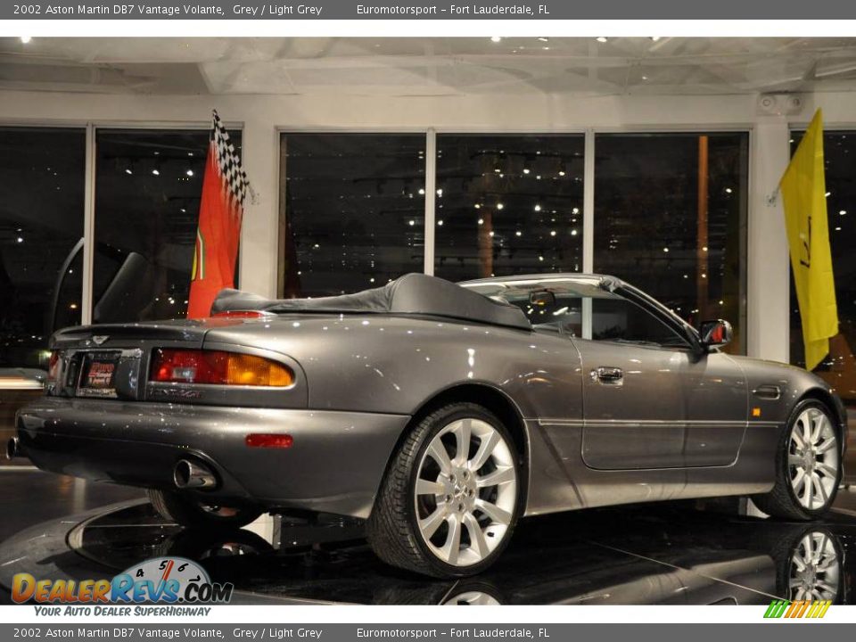 2002 Aston Martin DB7 Vantage Volante Grey / Light Grey Photo #19
