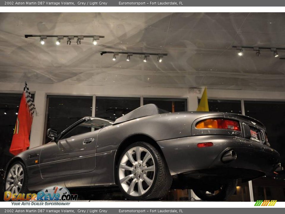 2002 Aston Martin DB7 Vantage Volante Grey / Light Grey Photo #20