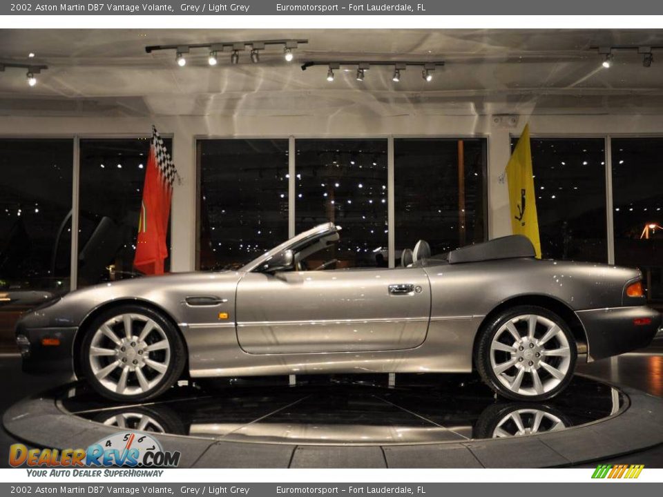 2002 Aston Martin DB7 Vantage Volante Grey / Light Grey Photo #21