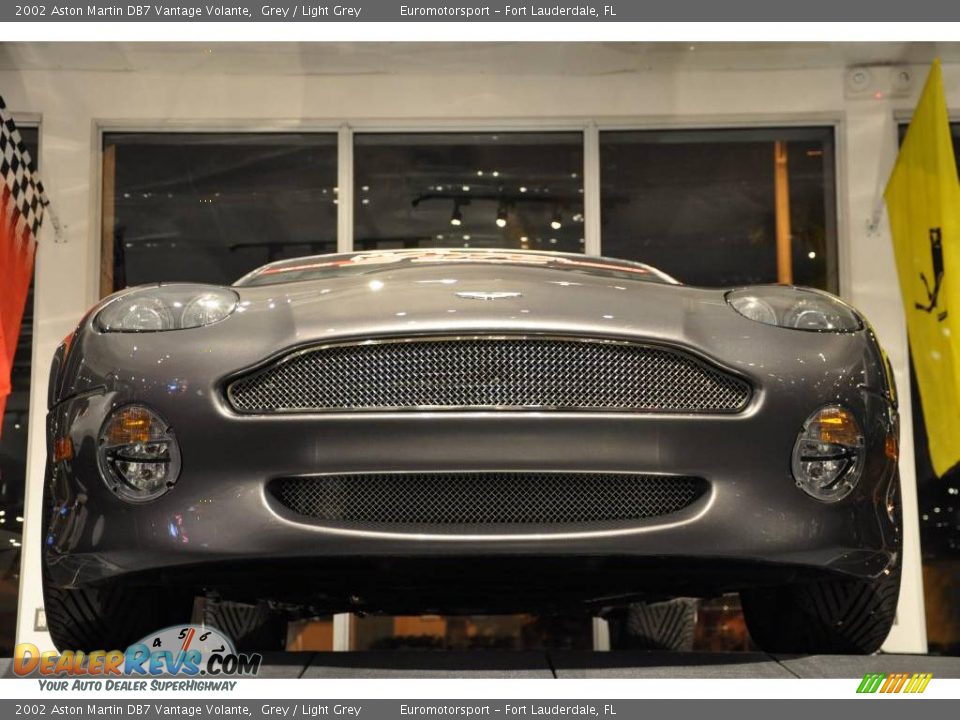 2002 Aston Martin DB7 Vantage Volante Grey / Light Grey Photo #24